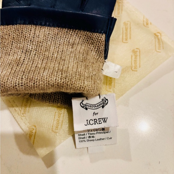 J Crew leather driving gloves- women’s L - Picture 5 of 8
